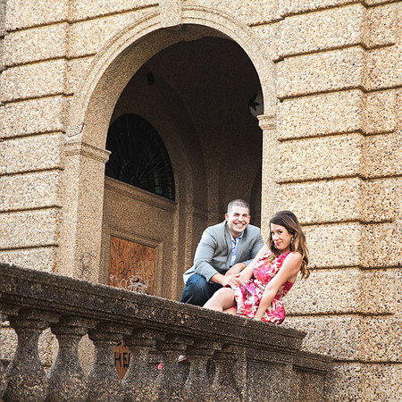 Adams Morgan and Meridian Hill Park Engagement Session | Photos from the Harty