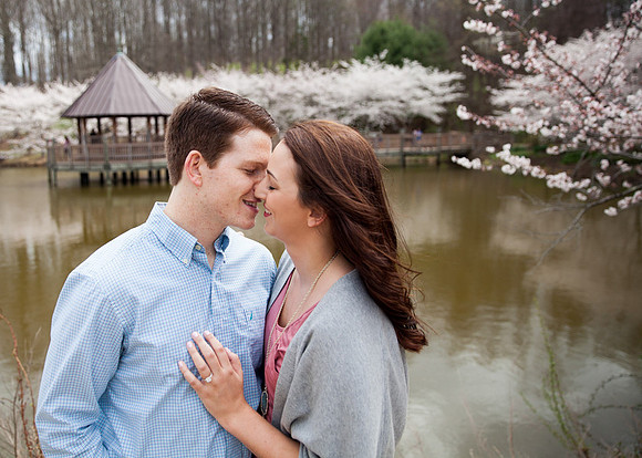 Cherry Blossoms, Proposal, Surprise, Park, Engagement, Engaged, Wedding, Photography, Photographer, Vienna, VA, Virginia