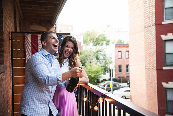Adams Morgan and Meridian Hill Park Engagement Session | Photos from the Harty