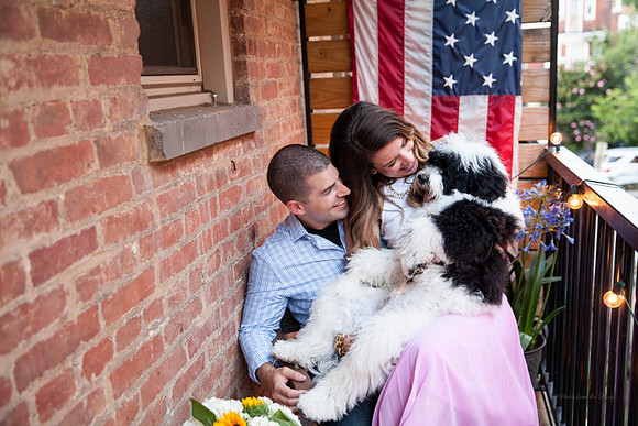 Adams Morgan and Meridian Hill Park Engagement Session | Photos from the Harty