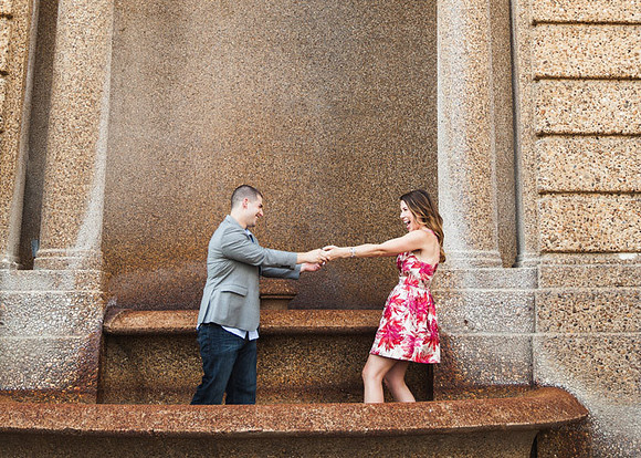 Adams Morgan and Meridian Hill Park Engagement Session | Photos from the Harty