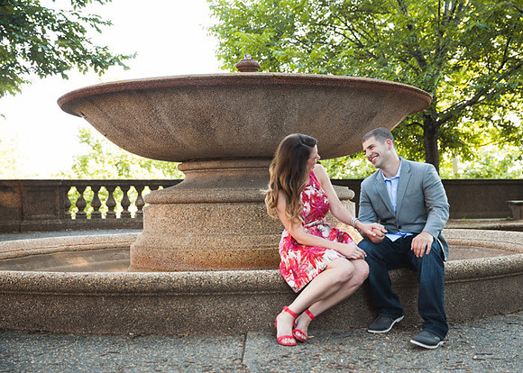 Adams Morgan and Meridian Hill Park Engagement Session | Photos from the Harty