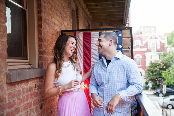 Adams Morgan and Meridian Hill Park Engagement Session | Photos from the Harty