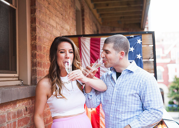 Adams Morgan and Meridian Hill Park Engagement Session | Photos from the Harty