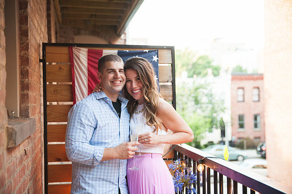 Adams Morgan and Meridian Hill Park Engagement Session | Photos from the Harty