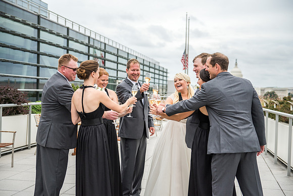 Megan + Tom's Newseum Wedding! | Photos from the Harty