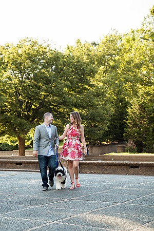 Adams Morgan and Meridian Hill Park Engagement Session | Photos from the Harty