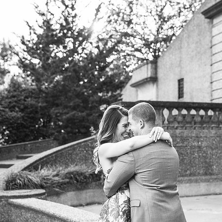 Adams Morgan and Meridian Hill Park Engagement Session | Photos from the Harty