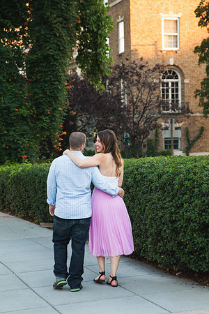 Adams Morgan and Meridian Hill Park Engagement Session | Photos from the Harty