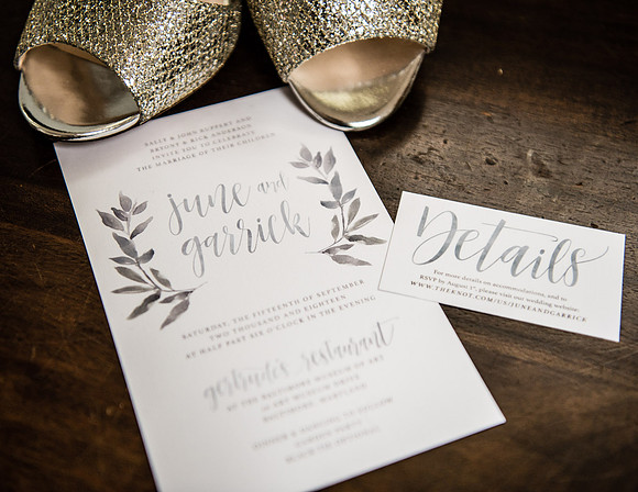 June + Garrick's Wedding Photography Preview | Baltimore Museum of Art