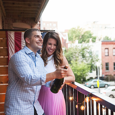 Adams Morgan and Meridian Hill Park Engagement Session | Photos from the Harty