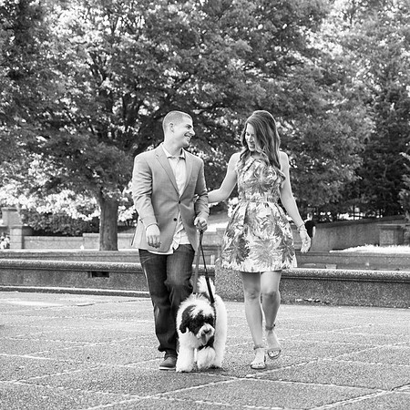 Adams Morgan and Meridian Hill Park Engagement Session | Photos from the Harty