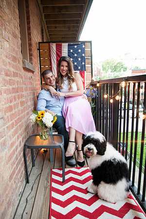 Adams Morgan and Meridian Hill Park Engagement Session | Photos from the Harty