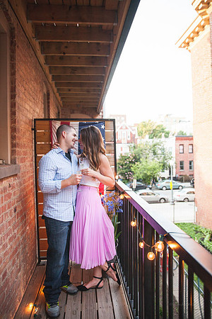 Adams Morgan and Meridian Hill Park Engagement Session | Photos from the Harty