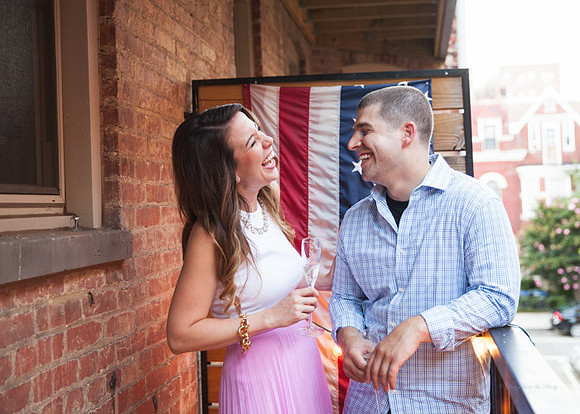 Adams Morgan and Meridian Hill Park Engagement Session | Photos from the Harty