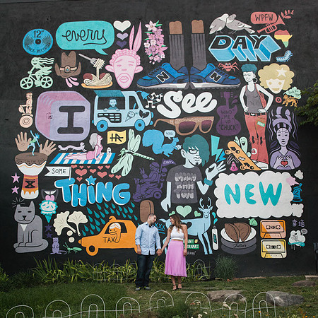 Adams Morgan and Meridian Hill Park Engagement Session | Photos from the Harty