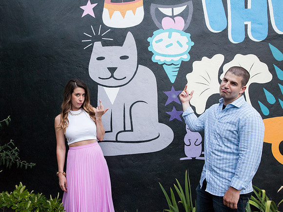 Adams Morgan and Meridian Hill Park Engagement Session | Photos from the Harty