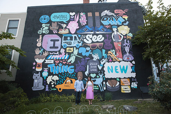 Adams Morgan and Meridian Hill Park Engagement Session | Photos from the Harty