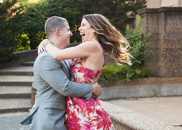 Adams Morgan and Meridian Hill Park Engagement Session | Photos from the Harty