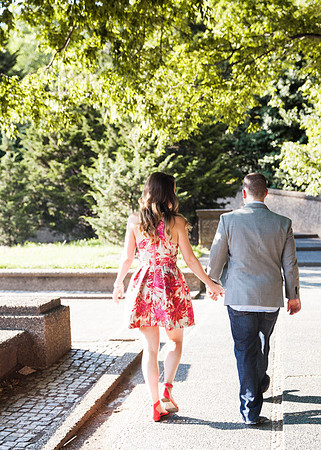 Adams Morgan and Meridian Hill Park Engagement Session | Photos from the Harty