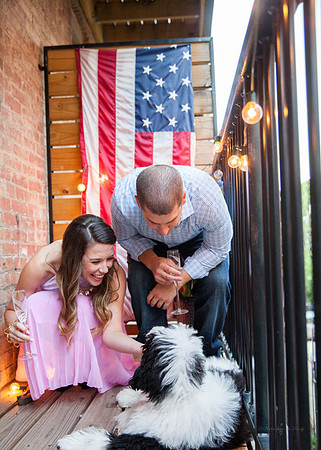Adams Morgan and Meridian Hill Park Engagement Session | Photos from the Harty