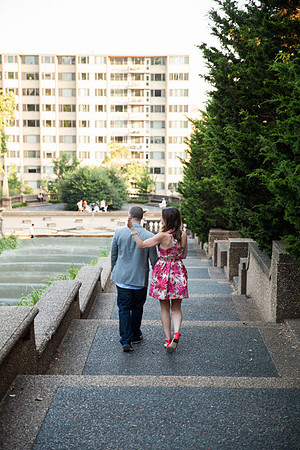 Adams Morgan and Meridian Hill Park Engagement Session | Photos from the Harty