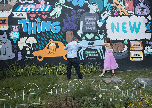 Adams Morgan and Meridian Hill Park Engagement Session | Photos from the Harty