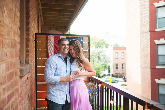 Adams Morgan and Meridian Hill Park Engagement Session | Photos from the Harty