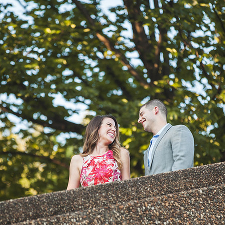 Adams Morgan and Meridian Hill Park Engagement Session | Photos from the Harty