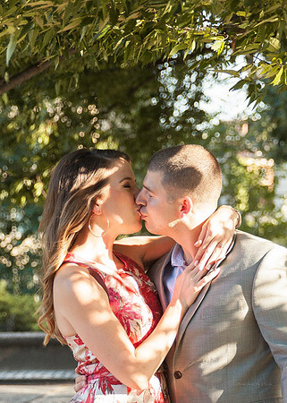 Adams Morgan and Meridian Hill Park Engagement Session | Photos from the Harty