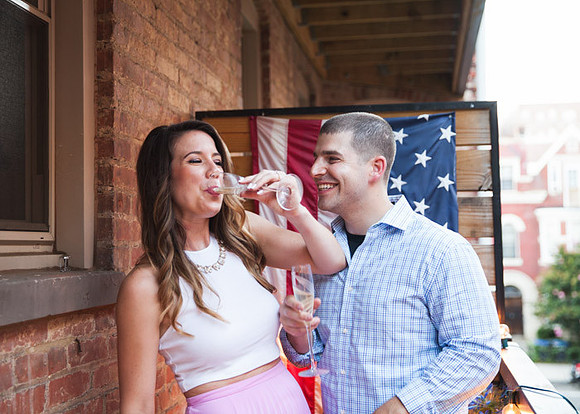 Adams Morgan and Meridian Hill Park Engagement Session | Photos from the Harty