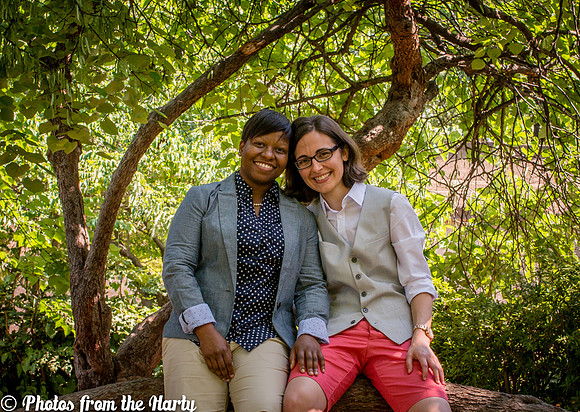 Danielle and Keisa's Wedding ı Washington, DC ı Photos from the Harty ı Meridian Hill Park