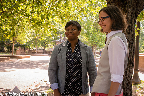 Danielle and Keisa's Wedding ı Washington, DC ı Photos from the Harty ı Meridian Hill Park