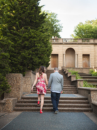 Adams Morgan and Meridian Hill Park Engagement Session | Photos from the Harty
