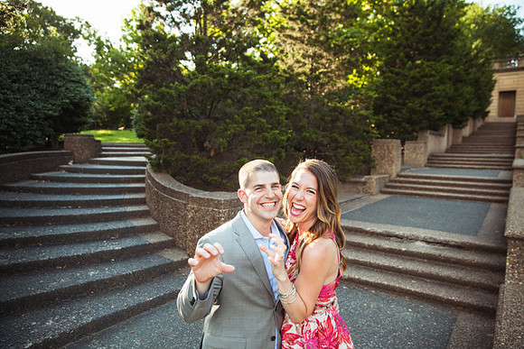 Adams Morgan and Meridian Hill Park Engagement Session | Photos from the Harty
