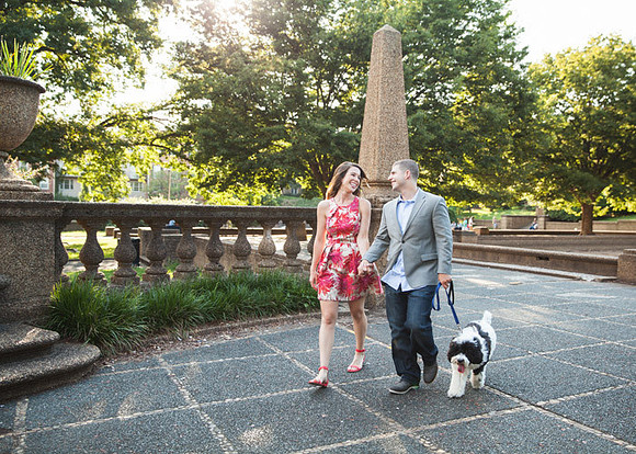 Adams Morgan and Meridian Hill Park Engagement Session | Photos from the Harty