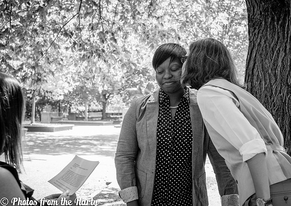 Danielle and Keisa's Wedding ı Washington, DC ı Photos from the Harty ı Meridian Hill Park