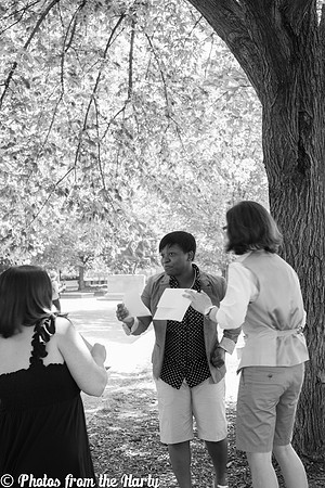 Danielle and Keisa's Wedding ı Washington, DC ı Photos from the Harty ı Meridian Hill Park