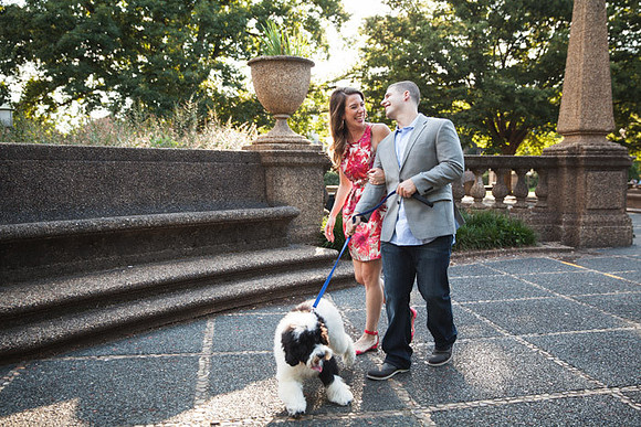 Adams Morgan and Meridian Hill Park Engagement Session | Photos from the Harty