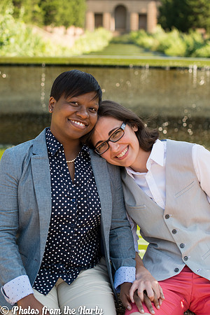 Danielle and Keisa's Wedding ı Washington, DC ı Photos from the Harty ı Meridian Hill Park