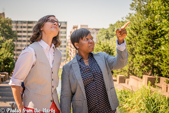 Danielle and Keisa's Wedding ı Washington, DC ı Photos from the Harty ı Meridian Hill Park